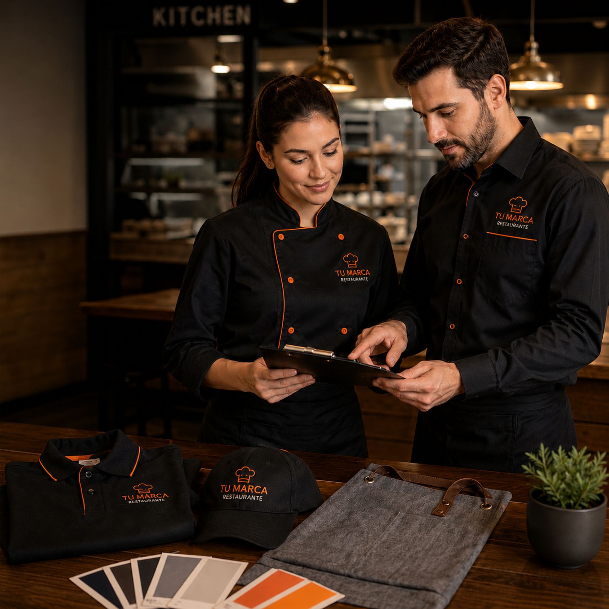 Cómo elegir uniformes para tu restaurante